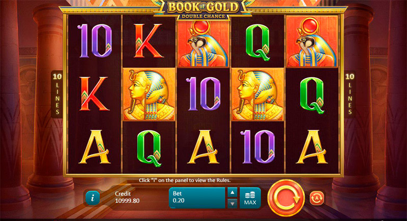 Игра Book of Gold Double Chance